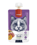 Wanpy Tasty Meat Paste – Duck & Pumpkin Cat Treat