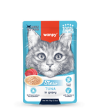 Wanpy Stew Tuna In Gravy Adult Cat Pouch