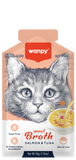 Wanpy Meat Broths Salmon & Tuna Cat Pouch