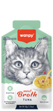 Wanpy Meat Broths Tuna Cat Pouch