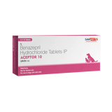 Savavet Benazepril Hydrochloride Tablets IP Aceptor 10 For Dogs & Cats - 1 strip