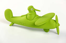 Kiwi Walker Whistle Aero Green Dog Toy