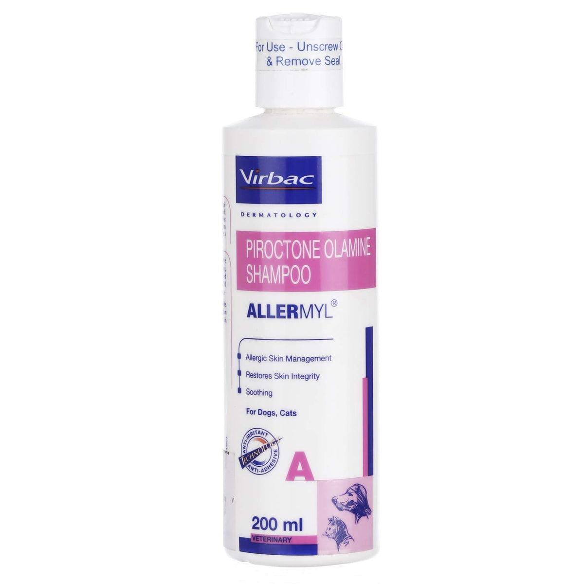 Virbac : Allermyl Piroctone Olamine Shampoo for Dogs & Cats