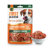 First Bark : Chicken & Cod Roll – Healthy Chews Dog Treats