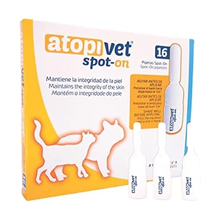Vivaldis: Atopivet Spot-On Lotion For Dogs & Cats - 16 Pipettes