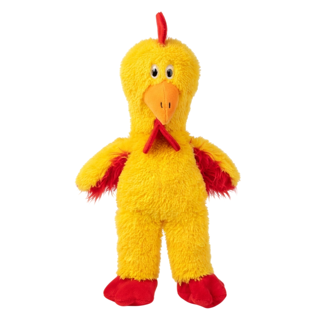 Kong Knots Chicken Plush Dog Toy