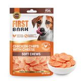 First Bark : Chicken Chips with Cheese  - Soft Chews Dog Treats