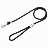 Rope Dog Leash with Metal Clamps | Thick Nylon | Kennel