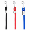 Rope Dog Leash with Metal Clamps | Thick Nylon | Kennel