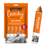 Kitty Yums Creamy Lickable Real Chicken Cat Treats (Buy 4 - Get 1 Free)