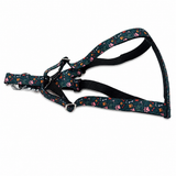 Kennel Paws Padded Nylon Printed M.S. Click Lock Adjustable Harness(1