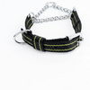 Kennel Pattern Nylon Chain Martingale Collar
