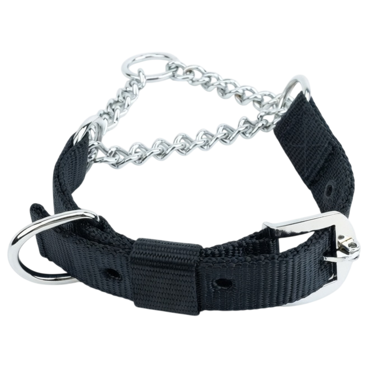 Kennel Soft Nylon Chain Martingale Collar