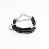 Kennel Pattern Nylon Chain Martingale Collar