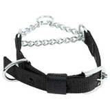 Kennel Nylon Chain Martingale Collar