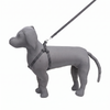 Kennel Nylon Pattern Adjustable Harness - 3/4 Inch  (10" - 18")
