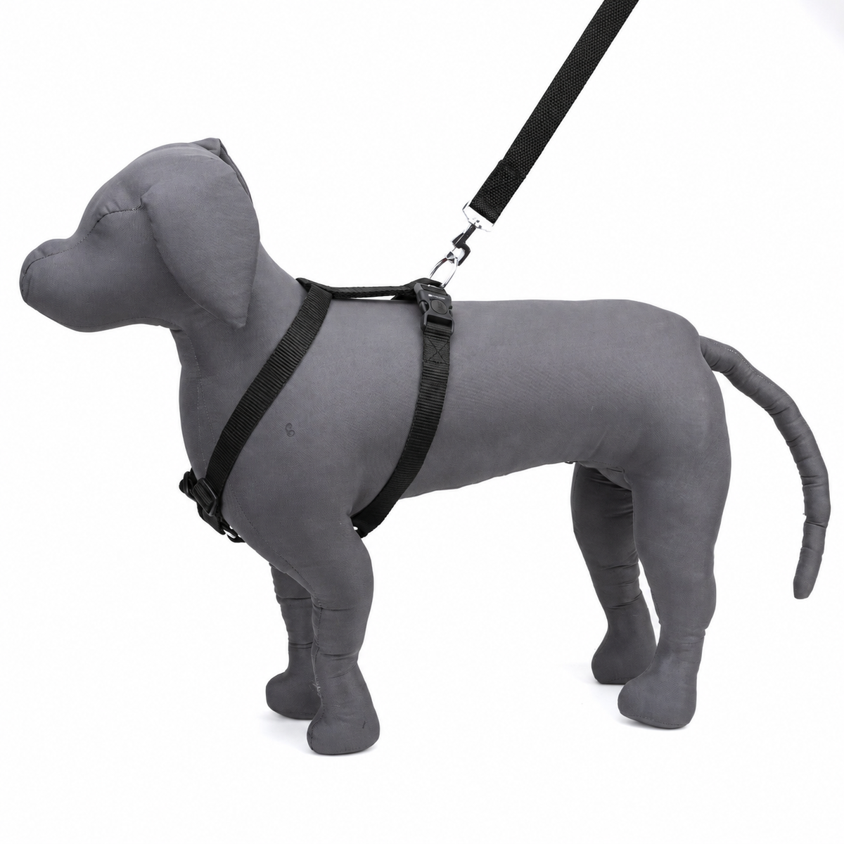 Kennel Soft Nylon 3 Way Click Lock Adjustable Harness (1")