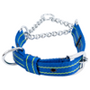 Kennel Pattern Nylon Chain Martingale Collar