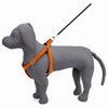 Kennel Premium All Over Reflective Padded Nylon Click Lock Adjustable Harness