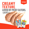 Wanpy Tasty Meat Paste – Salmon with Chicken & Carrot Cat Treat