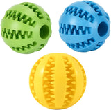 The Paw Story Natural Rubber Bite Resistant Dog Chewing Ball - 1 Pc