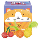 Fofos Fruity Netting Assorted Ball Cat Toy