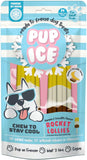 Imaginelees Pup Ice Strawberry  & Blueberry Flavour Rocket Lollies - 2 Pcs