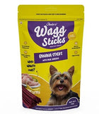 Chesters Wagg Banana Sticks With Healthy Real Chicken Dog Treat