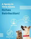 Vivaldis Bark Out Loud Anti-Microbial Skin Spray for Dogs & Cats