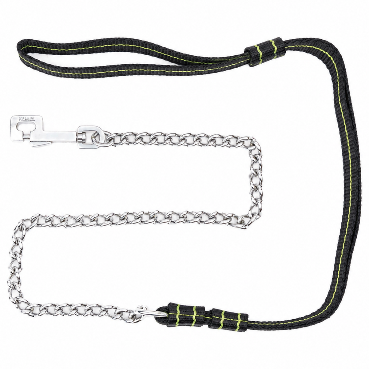 Patterned Nylon Chain Dog Leash – 2.5mm M.S. Chain