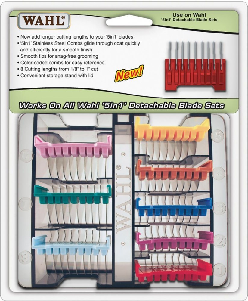 Wahl Stainless Steel Attachment Guide Comb Kit