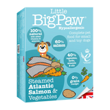 Little Big Paw Steamed Atlantic Salmon & Vegetable Dinner 150g Cup - Pack Of 7