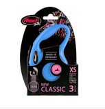 Flexi New Classic Blue Tape Leash - 3 M