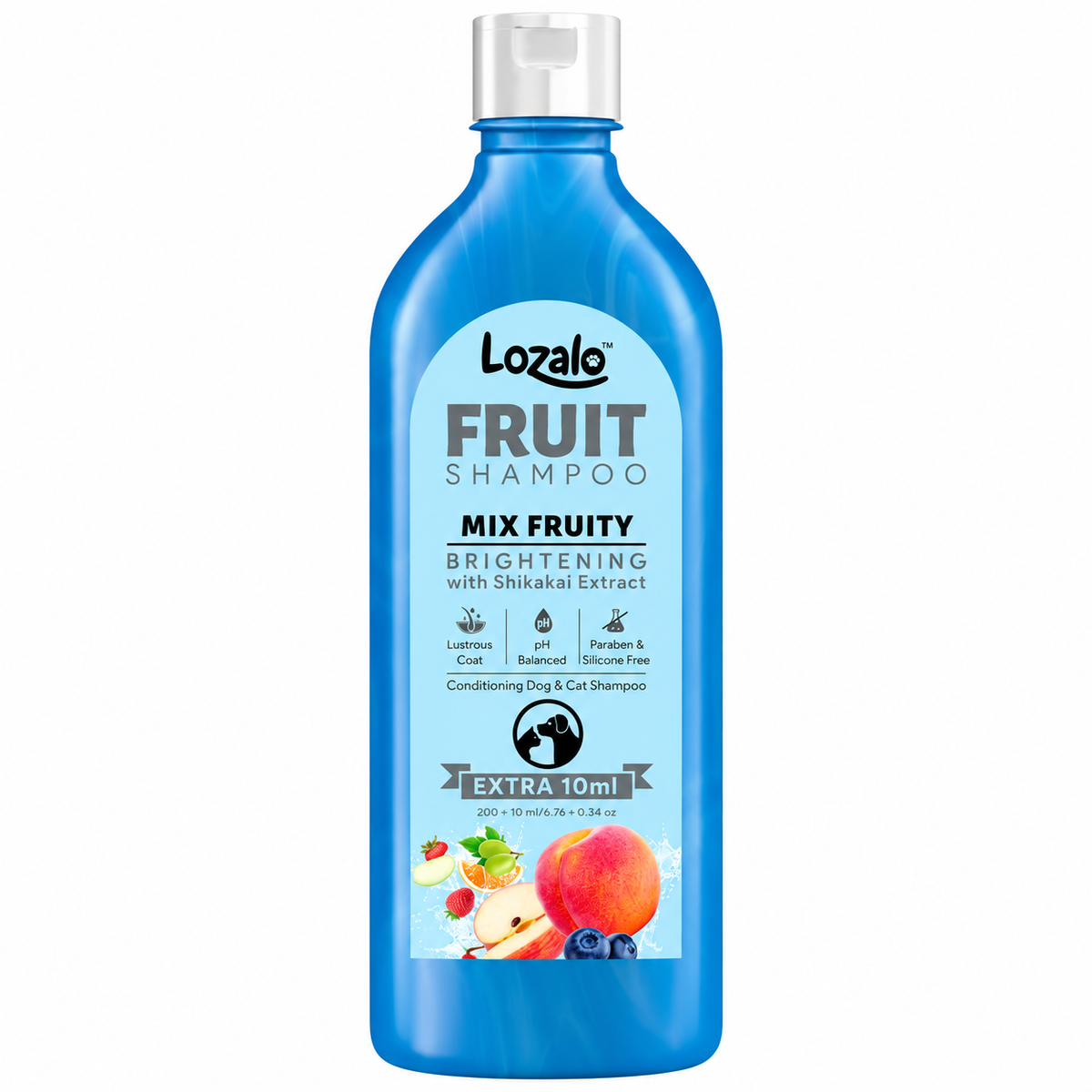 Lozalo Mix Fruity Brightening With Shikakai Conditioning Dog & Cat Shampoo