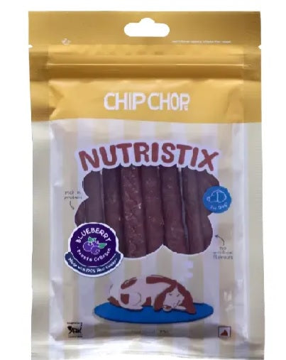 Chip Chops : Nutristix Blueberry Flavour Dog Treats