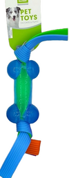 Nunbell Bone With Strap Dog Toy