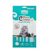 Signature Grainzero Woow Creamy Bonito And Scallop Lickable Treat For Cat