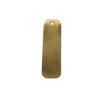 Kennel Brass Antique Pendant Shape Tag