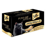 Sheba Succulent Chicken Breast In Gravy Cat 85g Tin - Pack Of 24