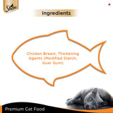 Sheba Succulent Chicken Breast In Gravy Cat 85g Tin - Pack Of 24