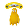 Squeeezys Monster Brother Yellow Latex Dog Toy