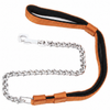 Kennel Padded Nylon Chain Leash | Chain with Padded Grip
