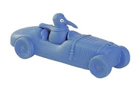 Kiwi Walker Whistle Bugatti Blue Dog Toy