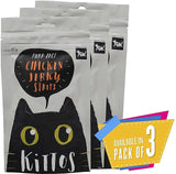 Kittos Chicken Jerky Strips Cat Treat 35g - Pack of 3