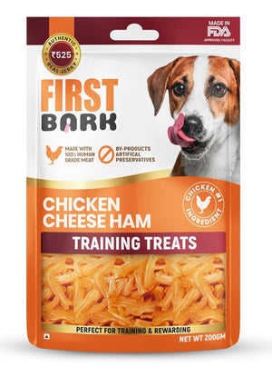 First Bark : Chicken Cheese Ham – Training Dog Treats