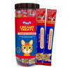 Drools Crab & Chicken Creamy Cat Treat Jar