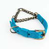 Kennel Premium Nylon Brass Chain Martingale Collar