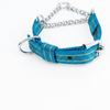 Kennel Pattern Nylon Chain Martingale Collar