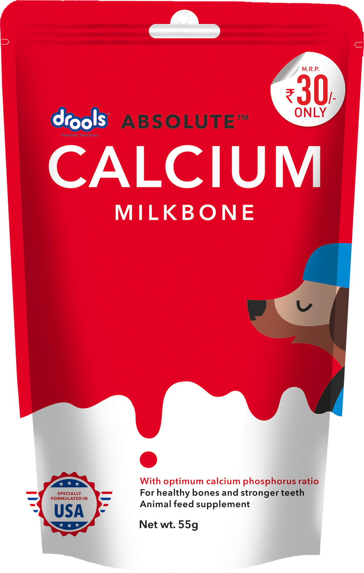 Drools Absolute Calcium Milk Bone - 1 PC