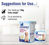 Ecora Calmora Calming & Anxiety Relief Formula Tablet For Dogs & Cats
